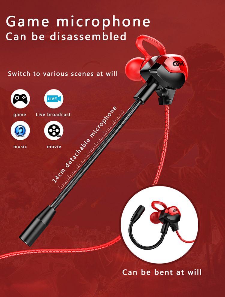 G3000 earphone ,G3000 wired earphones, earplugs with microphone, G300 gaming earplugs, in-ear earbuds, G3000 Headset